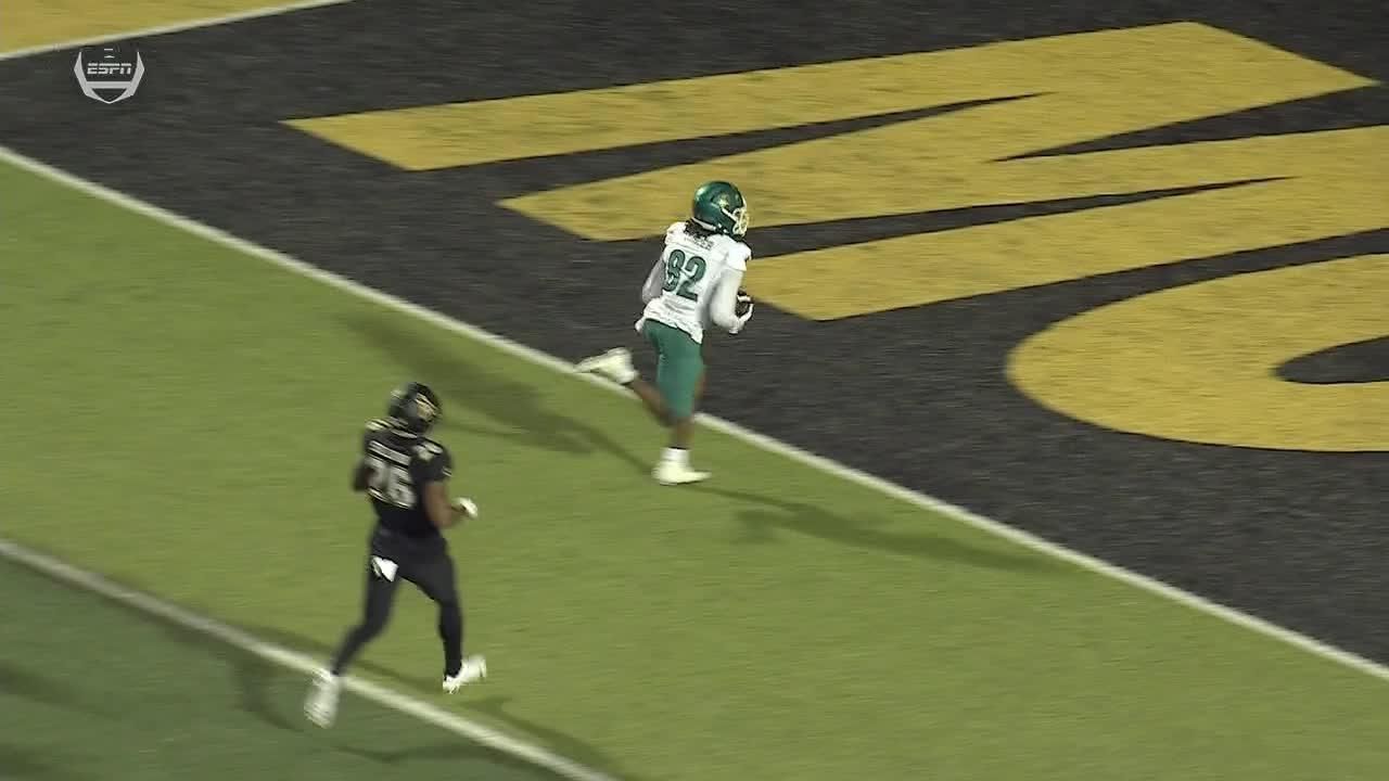 Jameson Tucker scores 51yard TD for Coastal Carolina ESPN Video
