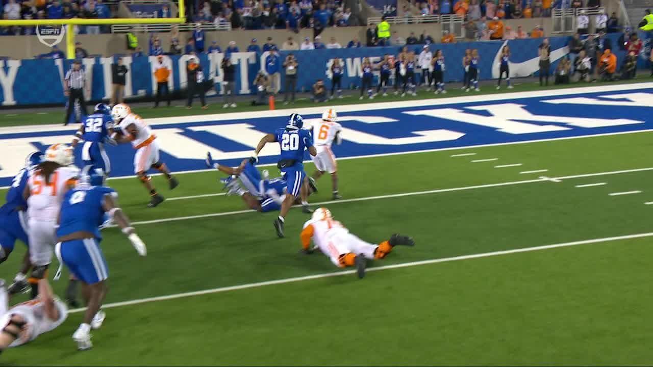 Dylan Sampson rushes in for 12-yard rushing touchdown - ESPN Video