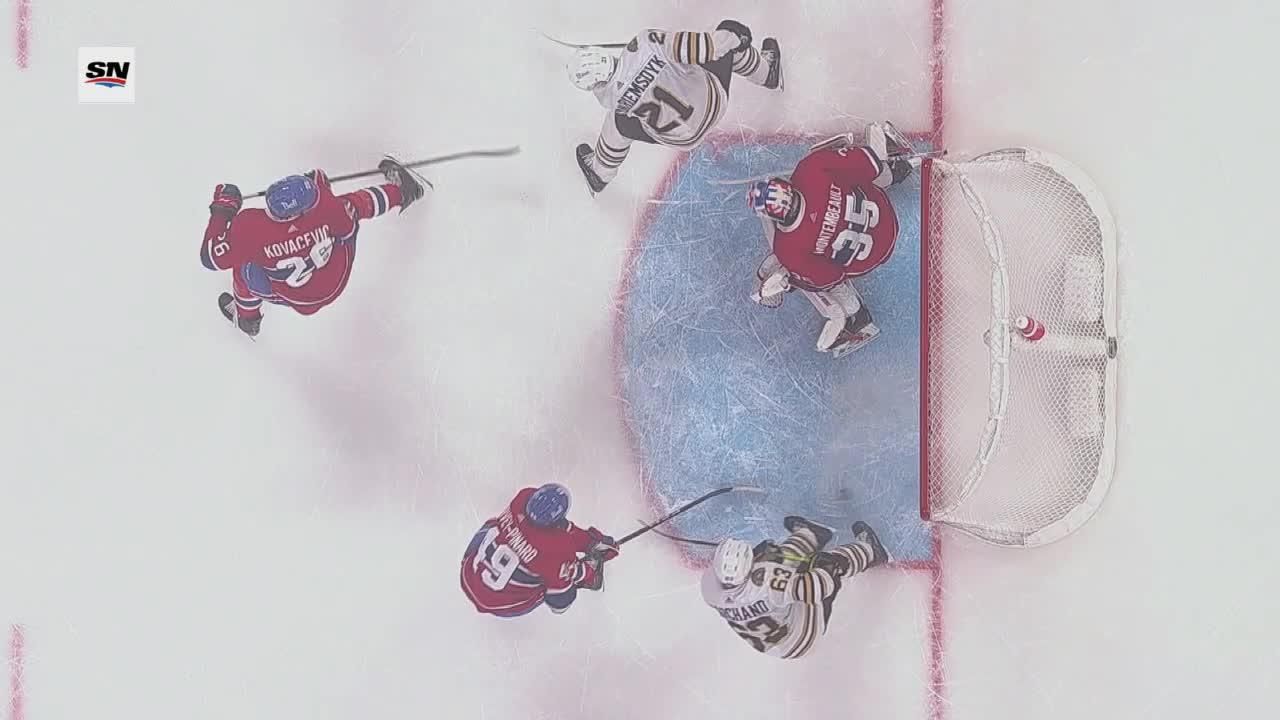 Brad Marchand scores powerplay goal vs. Canadiens ESPN Video