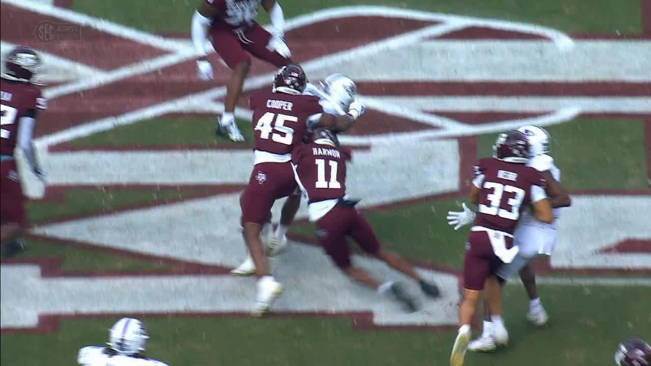 Jay'veon Sunday powers past defense for 17-yard rush - ESPN Video