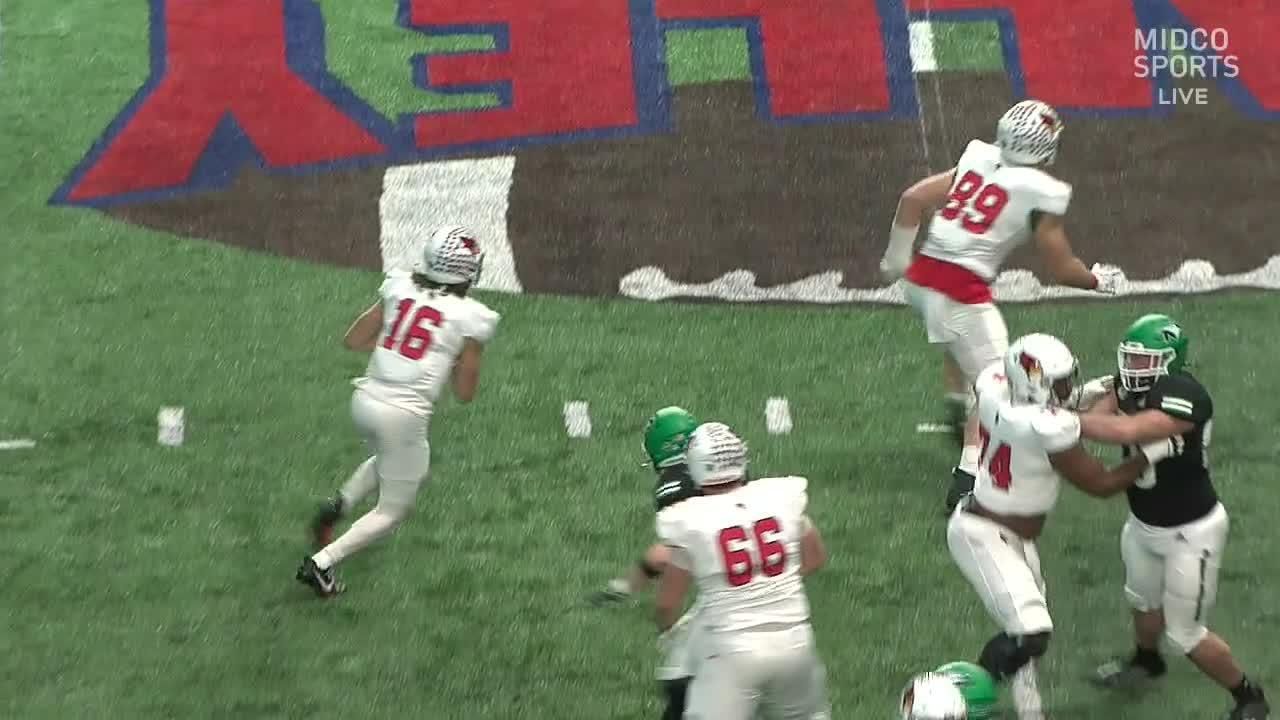 Tommy Rittenhouse powers past defense for 13-yard rush - ESPN Video