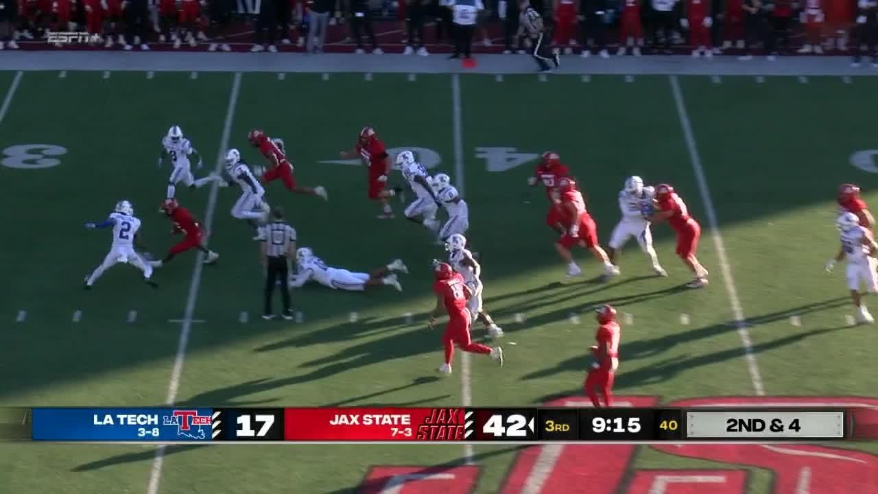 Anwar Lewis breaks off 16-yard rush - ESPN Video