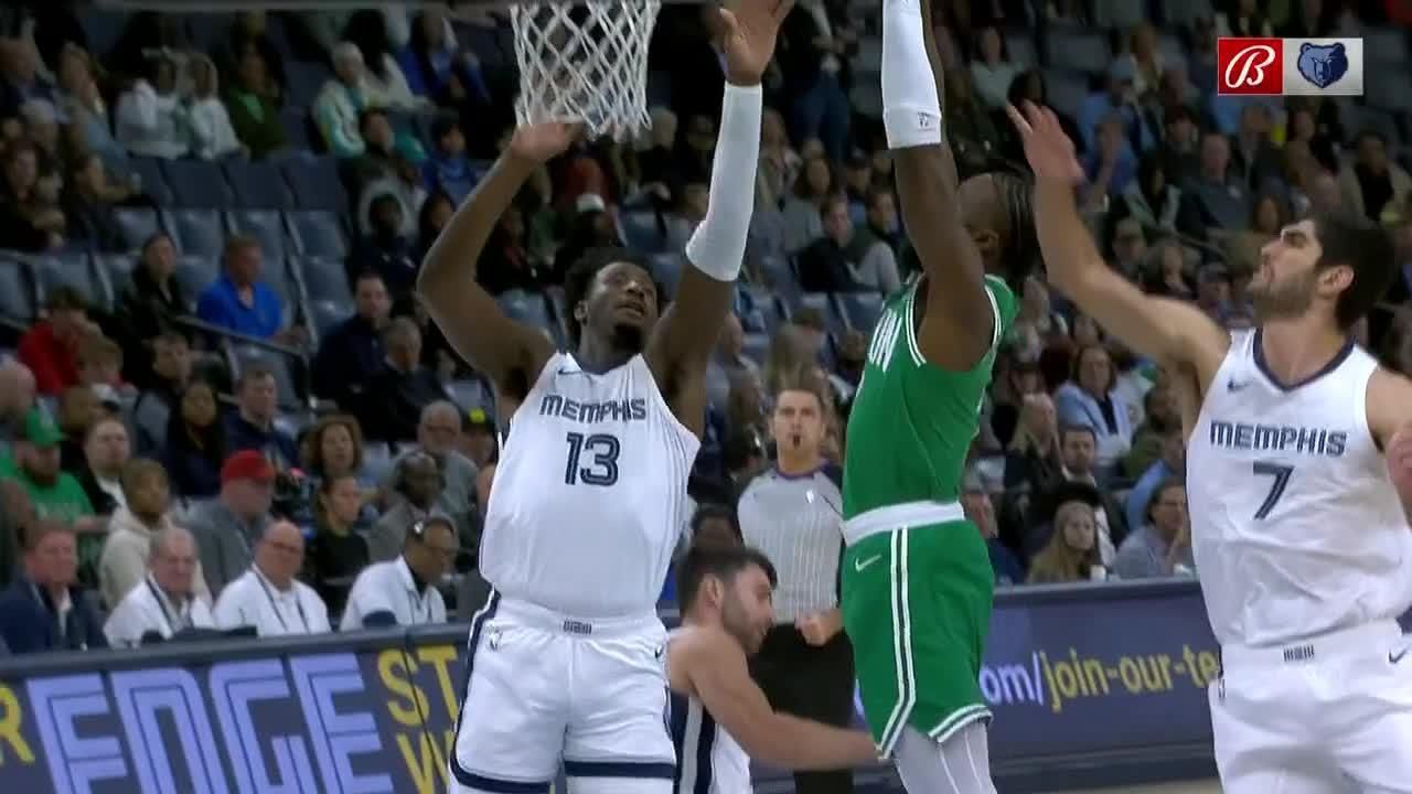 Jaylen Brown throws down the hammer ESPN Video