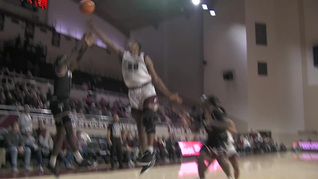 Isaiah Cozart elevates for the bigtime swat - ESPN Video
