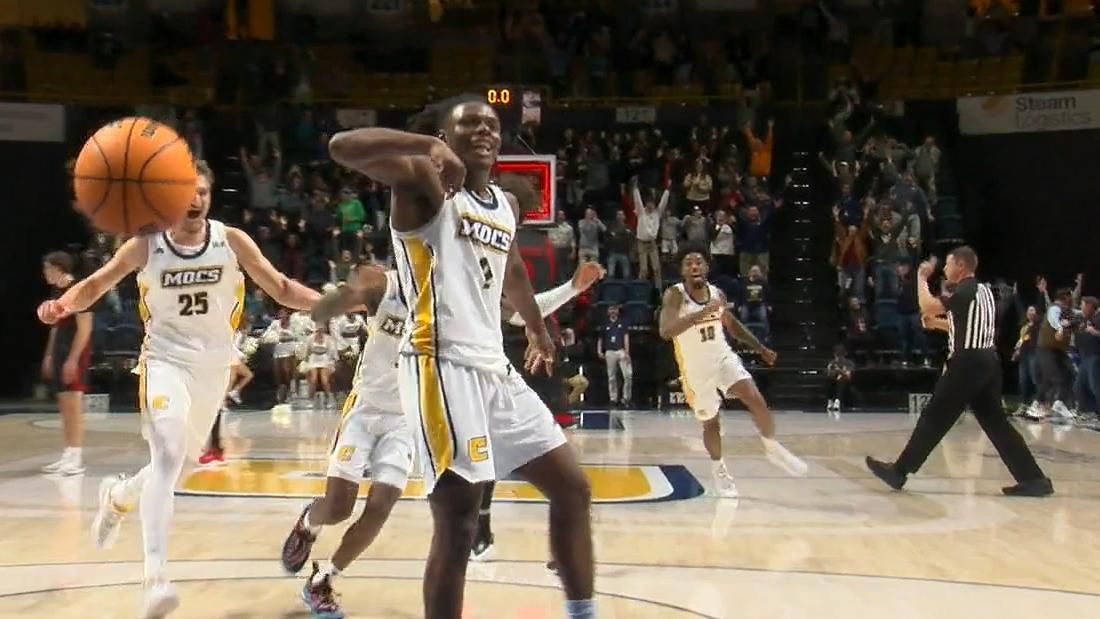 What a finish! Chattanooga's halfcourt buzzerbeater caps wild final