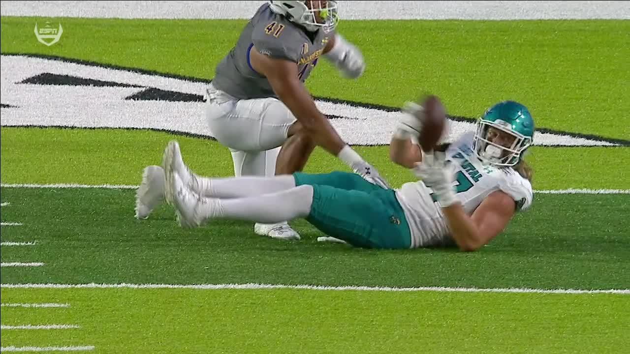 Matt Alaimo hauls in touchdown for Coastal Carolina ESPN Video