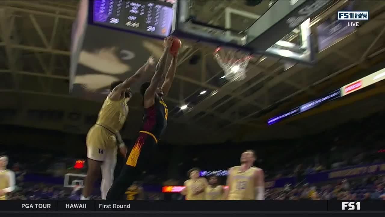 Arizona State's Shawn Phillips Jr. flushes one down ESPN Video