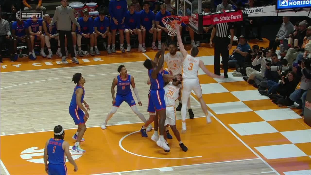 Dalton Knecht skies for a putback dunk ESPN Video