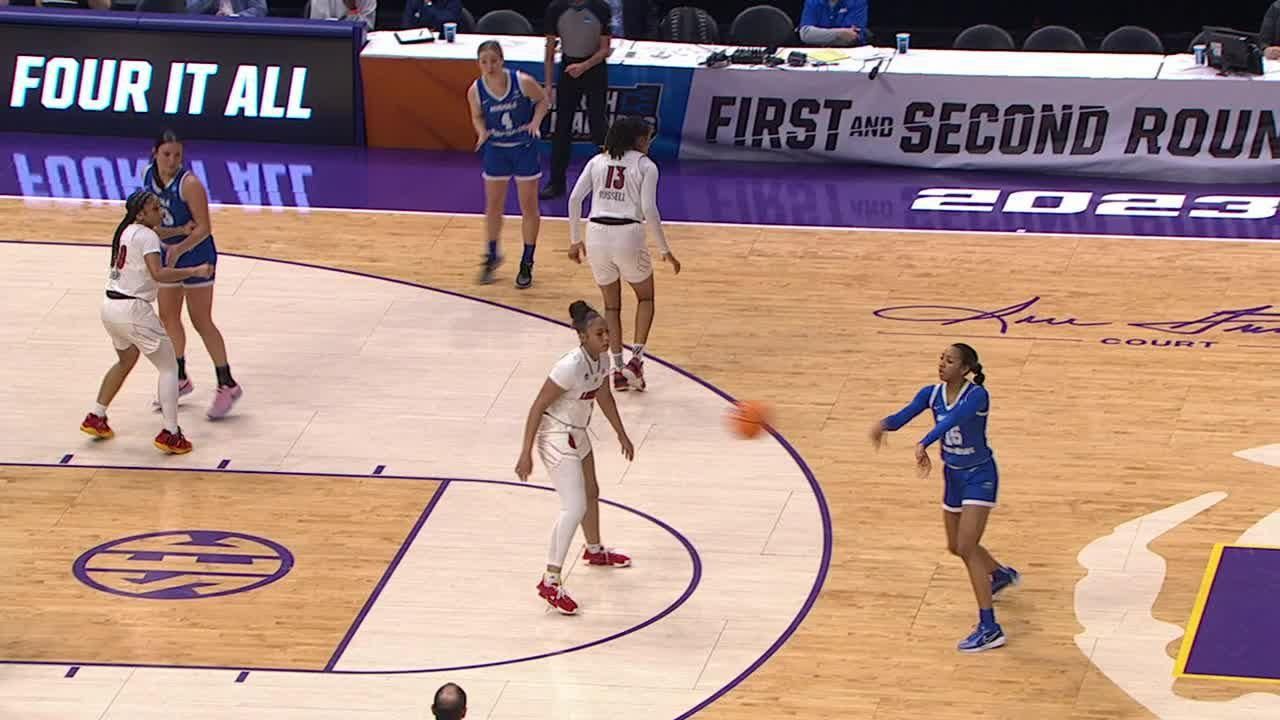 Jalynn Gregory drills the trey - ESPN Video