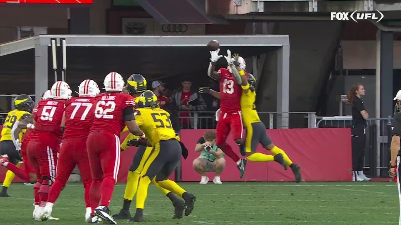 Kelvin Harmon makes the grab in traffic for a Defenders TD - ESPN Video