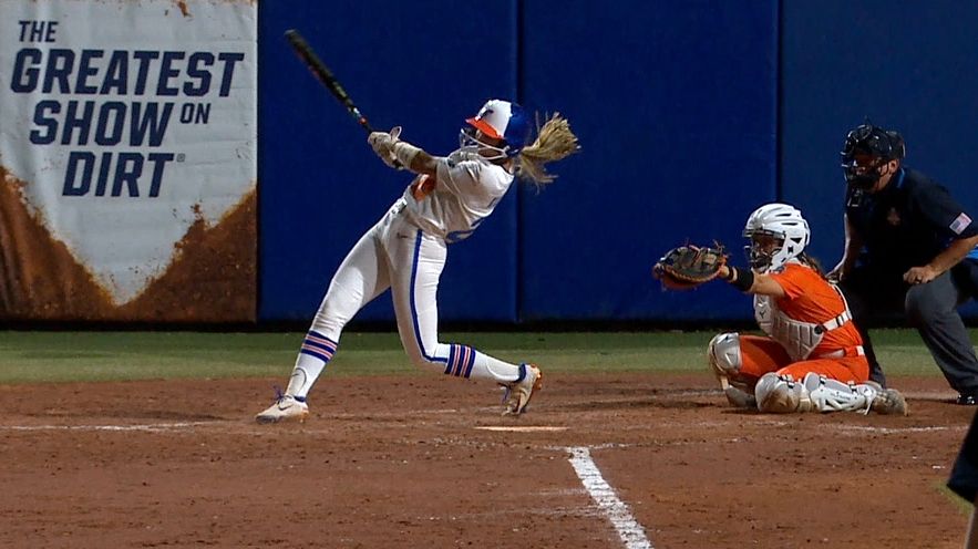 Katie Kistler's big-time HR gives Florida a lead in the 5th - ESPN Video