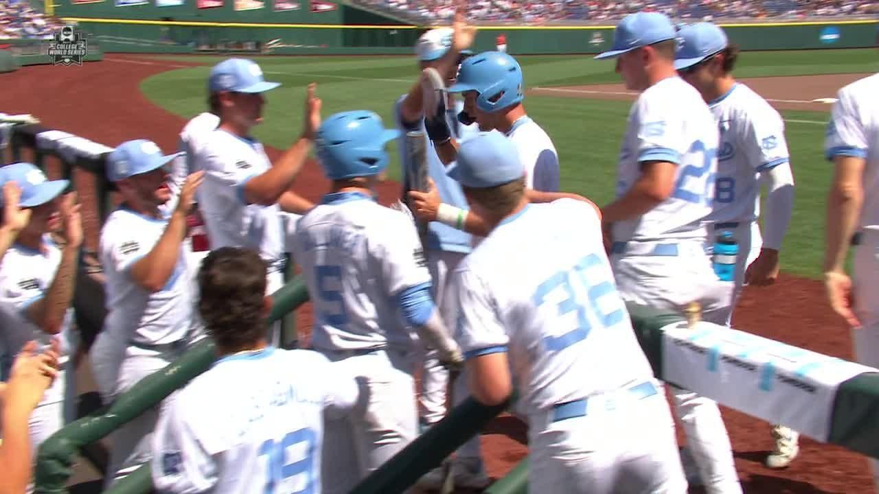 Casey Cook's base knock brings UNC even - ESPN Video