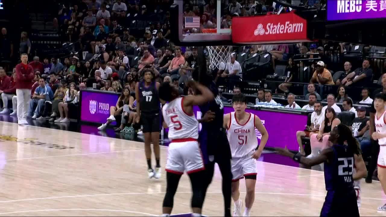 Jo LualAcuil Jr. rocks the rim with powerful flush ESPN Video