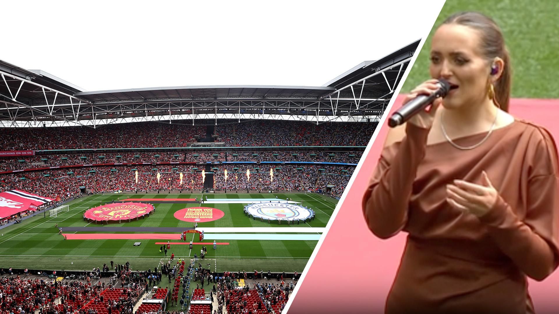 National anthem blunder mars start to FA Community Shield ESPN Video