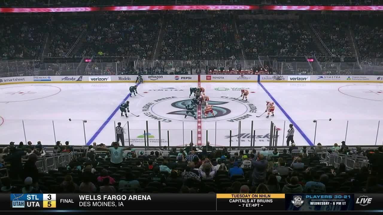Calgary Flames vs. Seattle Kraken Game Highlights ESPN Video