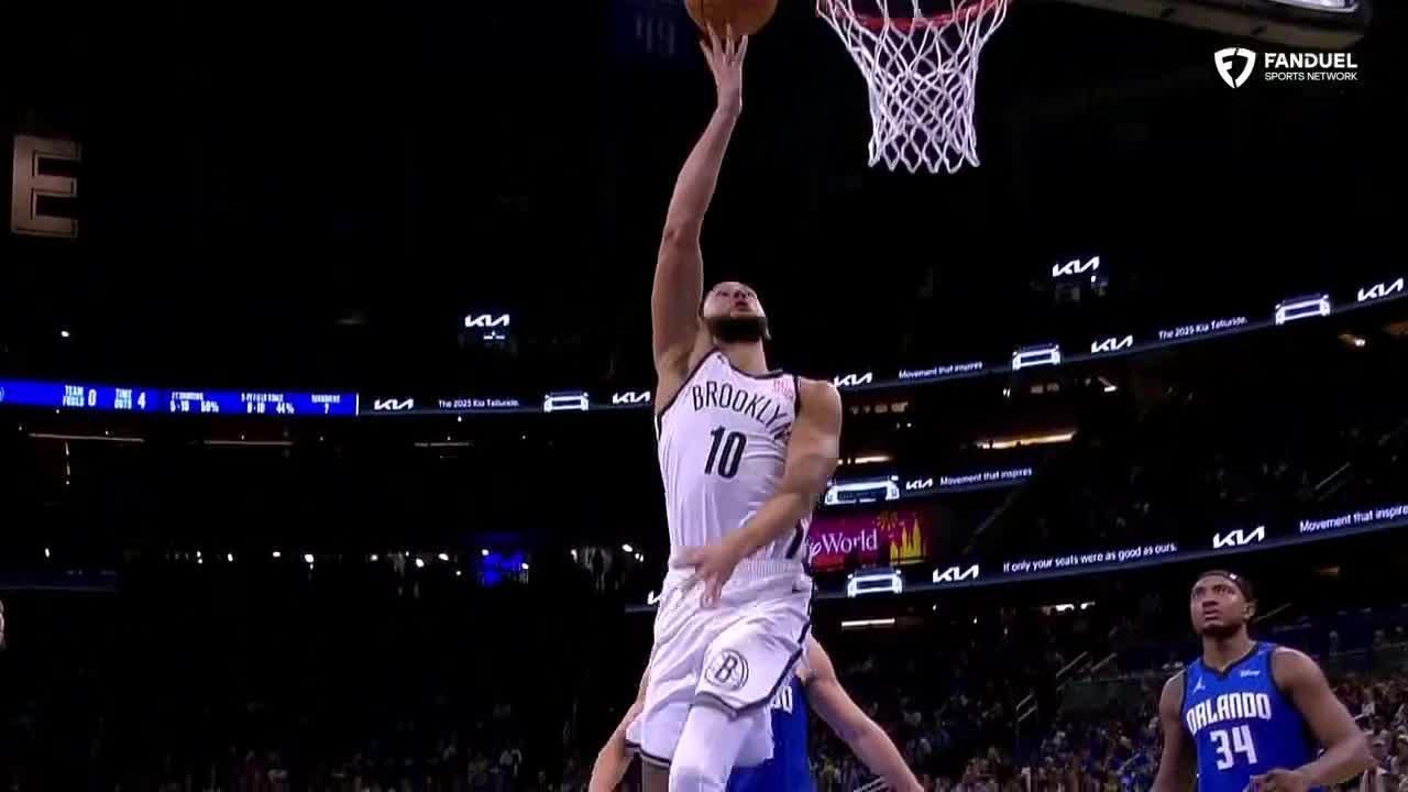 Ben Simmons glides in for a Nets and1 layup ESPN Video