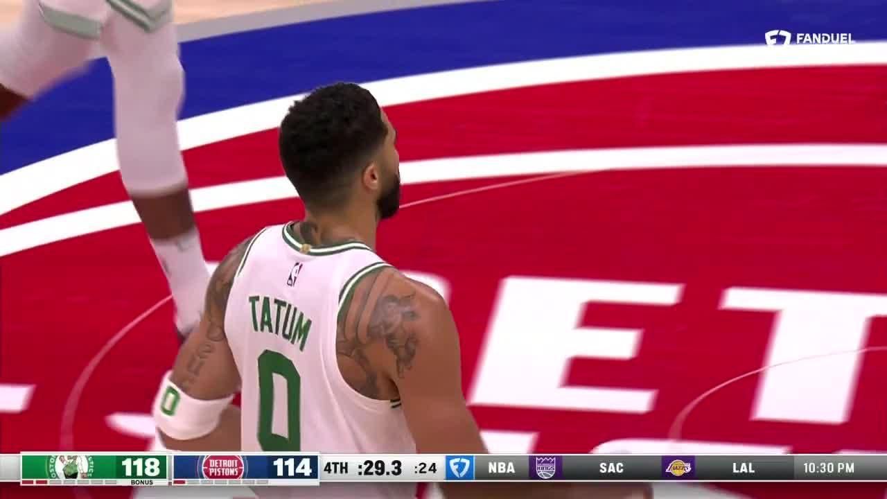 Boston Celtics vs. Detroit Pistons Game Highlights ESPN Video