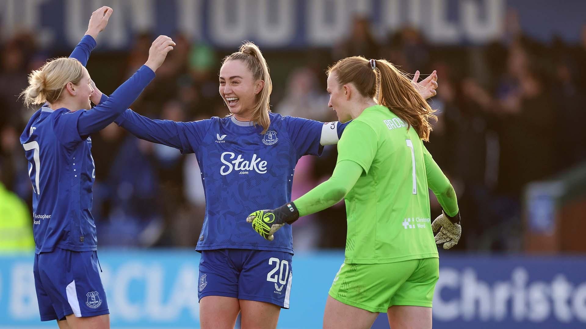 Espn Wsl Everton hold on for shock WSL victory over Man City - ESPN Video