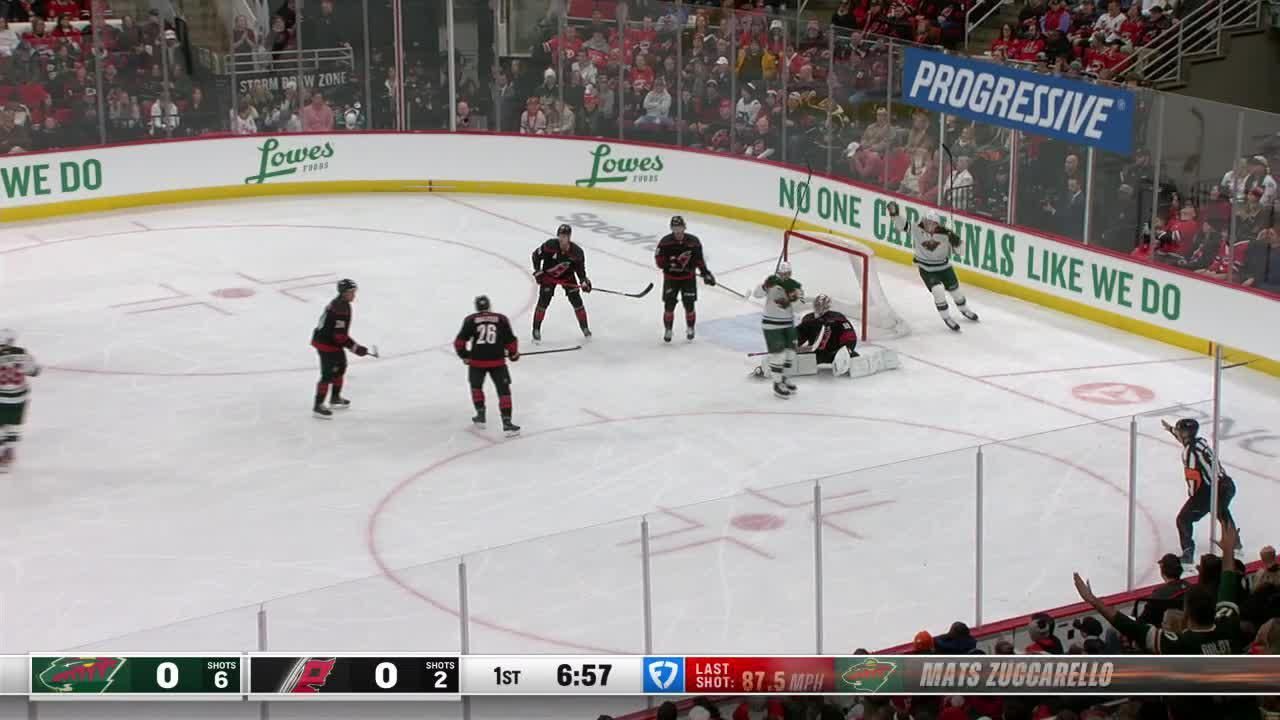 Minnesota Wild vs. Carolina Hurricanes Game Highlights ESPN Video