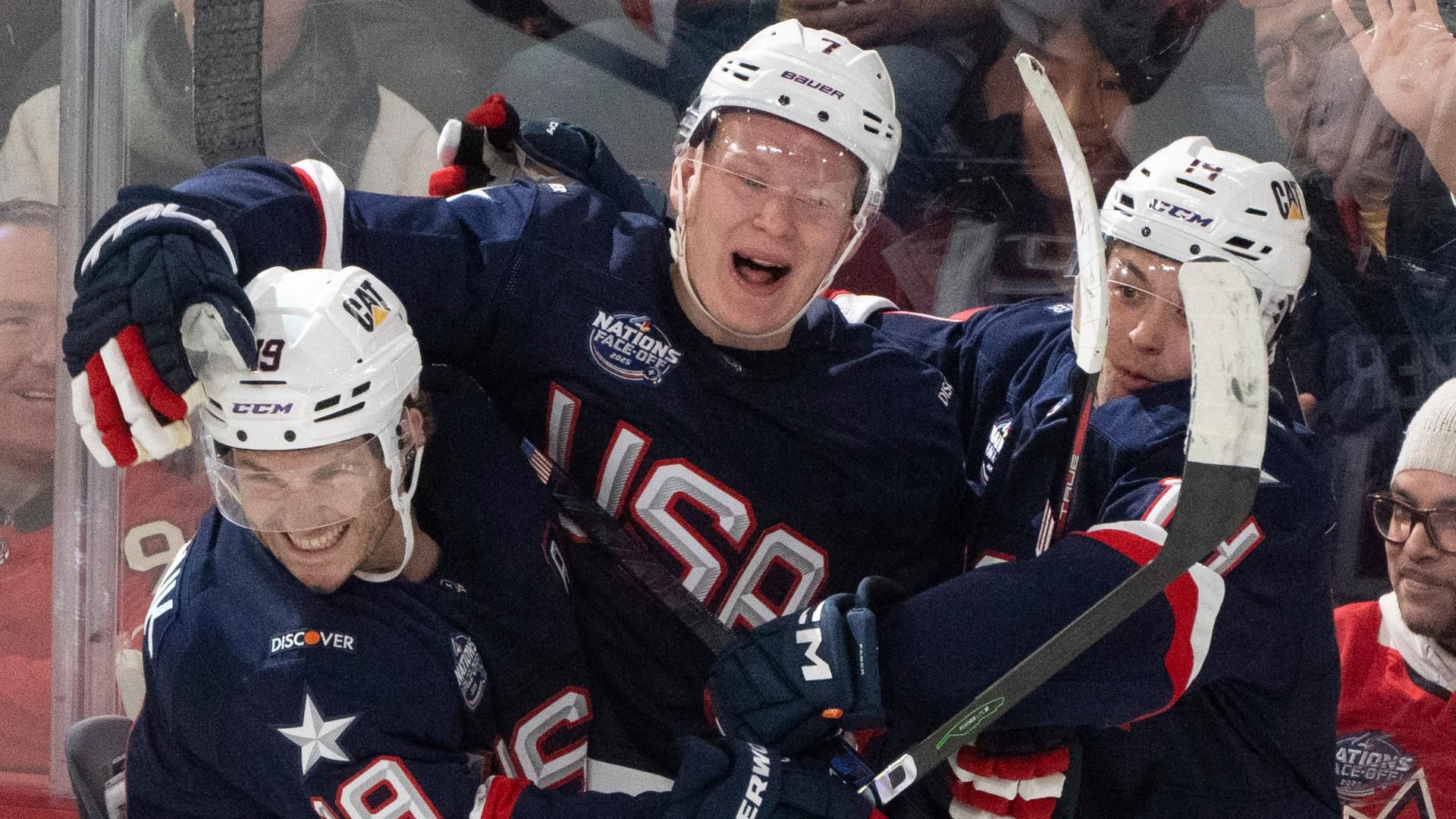 Tkachuk Brothers Lead USA Over Finland 6-1 at 4 Nations