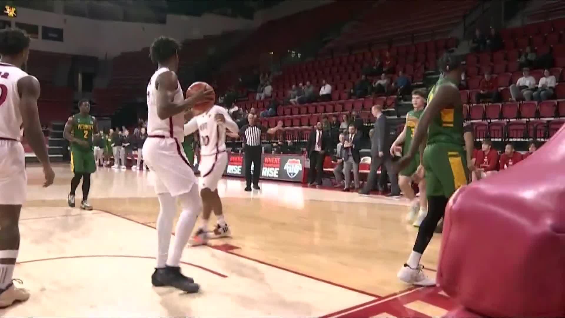 Shamir Bogues gets the and-1 to fall - ESPN Video