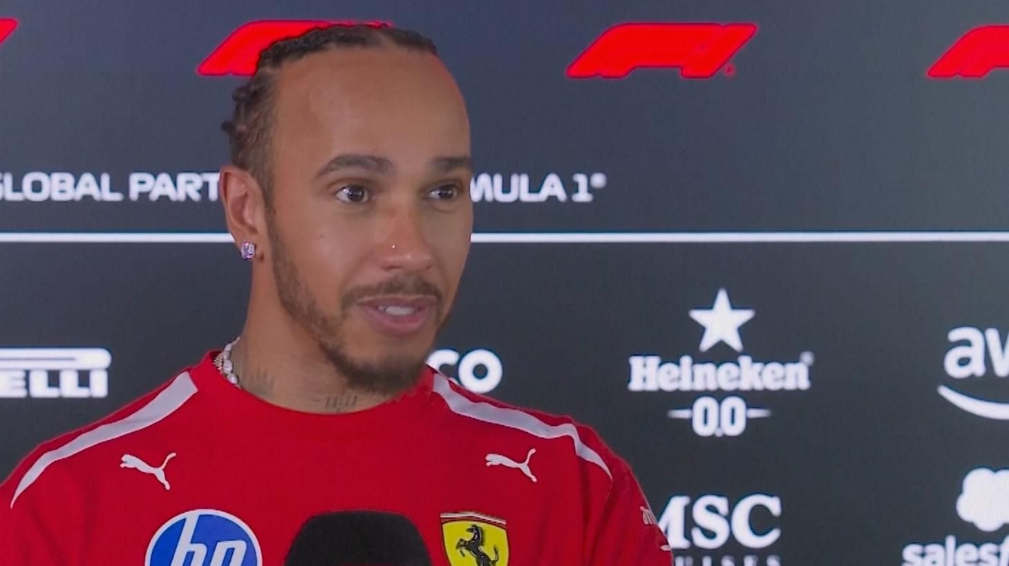 Hamilton comments on Ferrari's chances at Austria GP