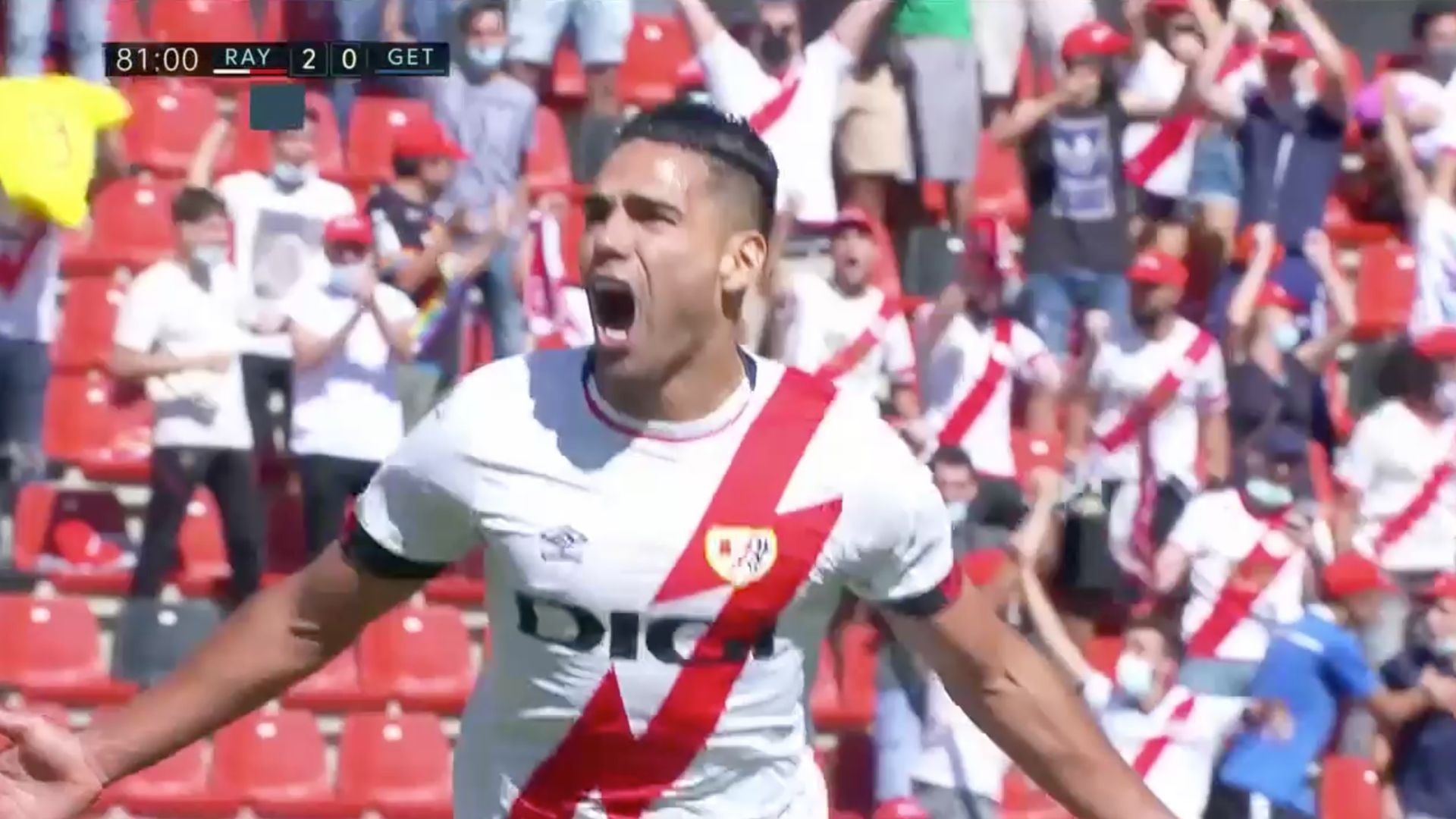 Gol de falcao rayo