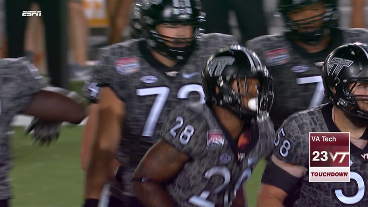 S. McKenzie run for 2 yds for a TD, (J. Slye KICK) - ESPN Video