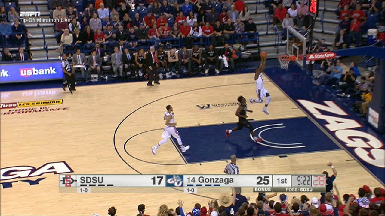 Gonzaga turns offense into defense ESPN Video