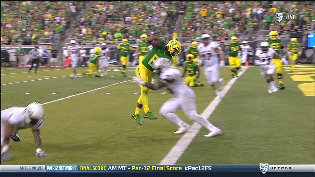 Oregon piles it on with 6th rushing TD - ESPN Video
