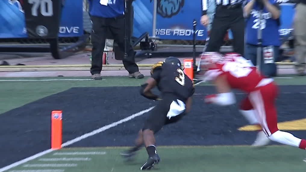 Evans scores 3rd TD of 1st quarter - ESPN Video