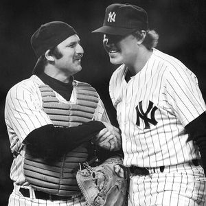 Pitcher Bruce Kison and manager Chuck Tanner of the Pittsburgh