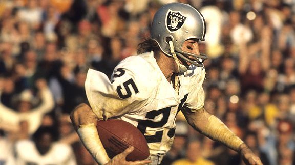 Phil Villapiano says Ken Stabler and Cliff Branch invented the  back-shoulder catch