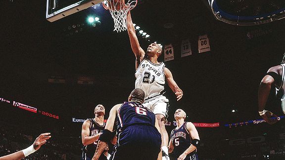 Tim Duncan Dunk