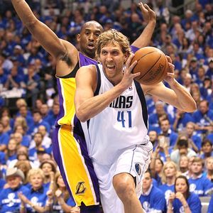 Dirk Nowitzki Signed NBA Basketball Inscribed 2011 Champs Dallas  Mavericks BAS COA