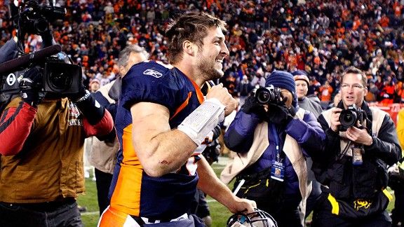 Broncos live: Tebow leading Denver in playoffs vs. Pittsburgh Steelers –  The Denver Post