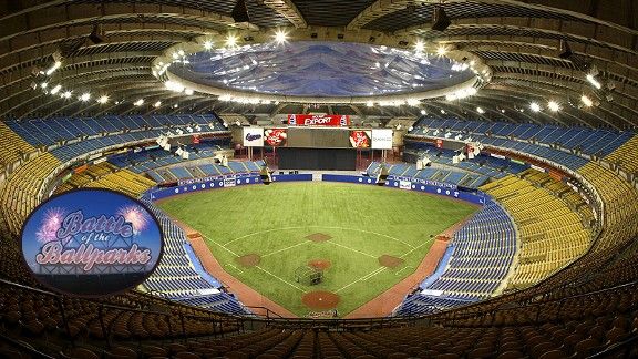 Montreal Expos Ballparks Print