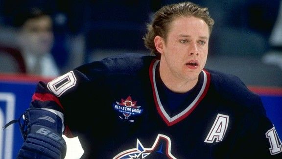 Pavel Bure of the Vancouver Canucks looks on against the New Jersey News  Photo - Getty Images