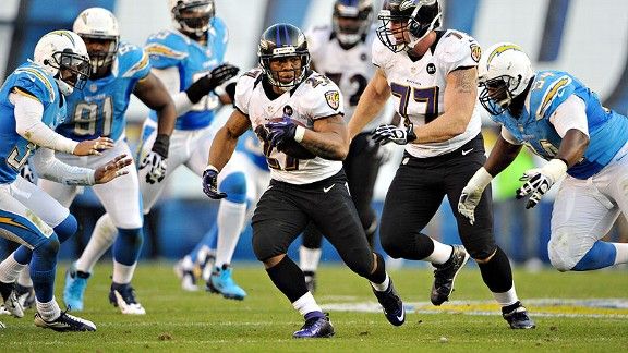 Ray Rice, Ravens rally to sink Chargers in overtime