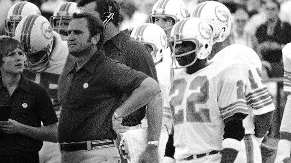 Don Shula at the 40th anniversary of the undefeated 1972 Dolphins