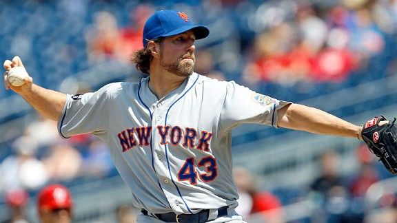 Mets' Pitcher Makes 'Knuckleball!' His Own : NPR