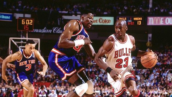 michael jordan dunks on patrick ewing