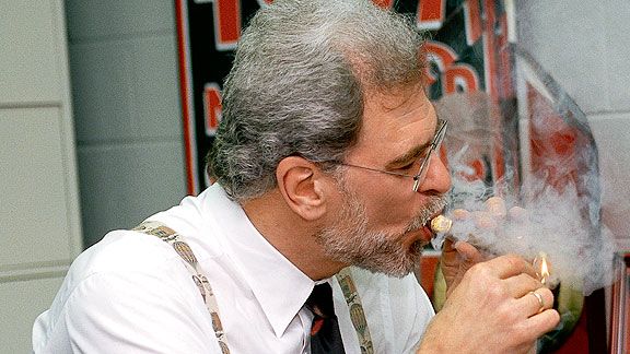 Former Chicago Bulls coach Phil Jackson