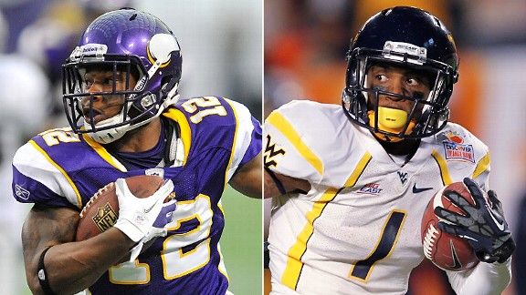 April 25, 2013: Tavon Austin, wide receiver from West Virginia and