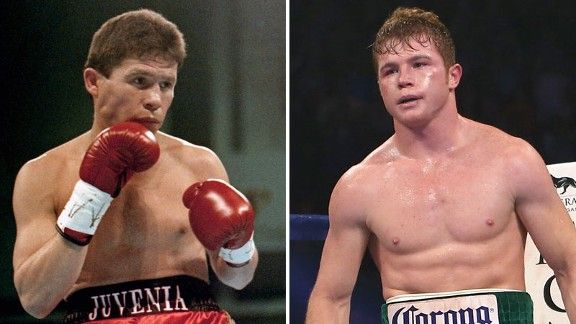 Chávez padre vs Canelo