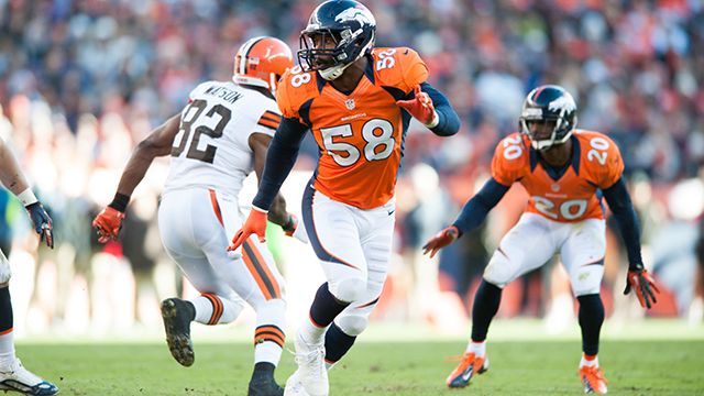 Don't overlook the return of Von Miller to the Denver Broncos