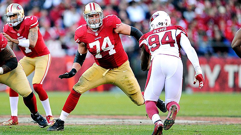 Joe Staley, San Francisco 49ers reach two-year extension - ESPN