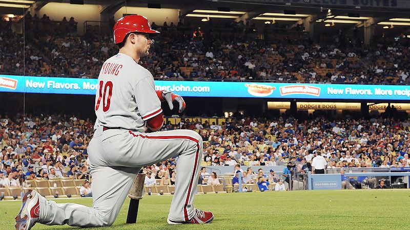 Michael Young - Los Angeles Dodgers Third Baseman - ESPN