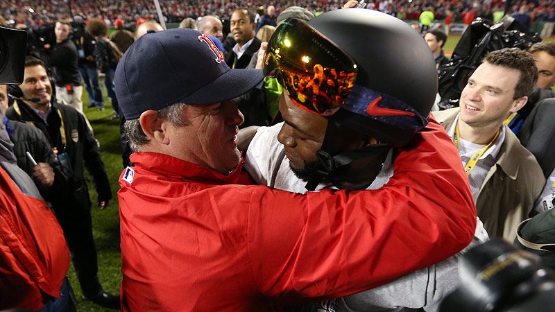 2013 Boston Red Sox World Series Champs Team Signed David Ortiz Jersey  Steiner