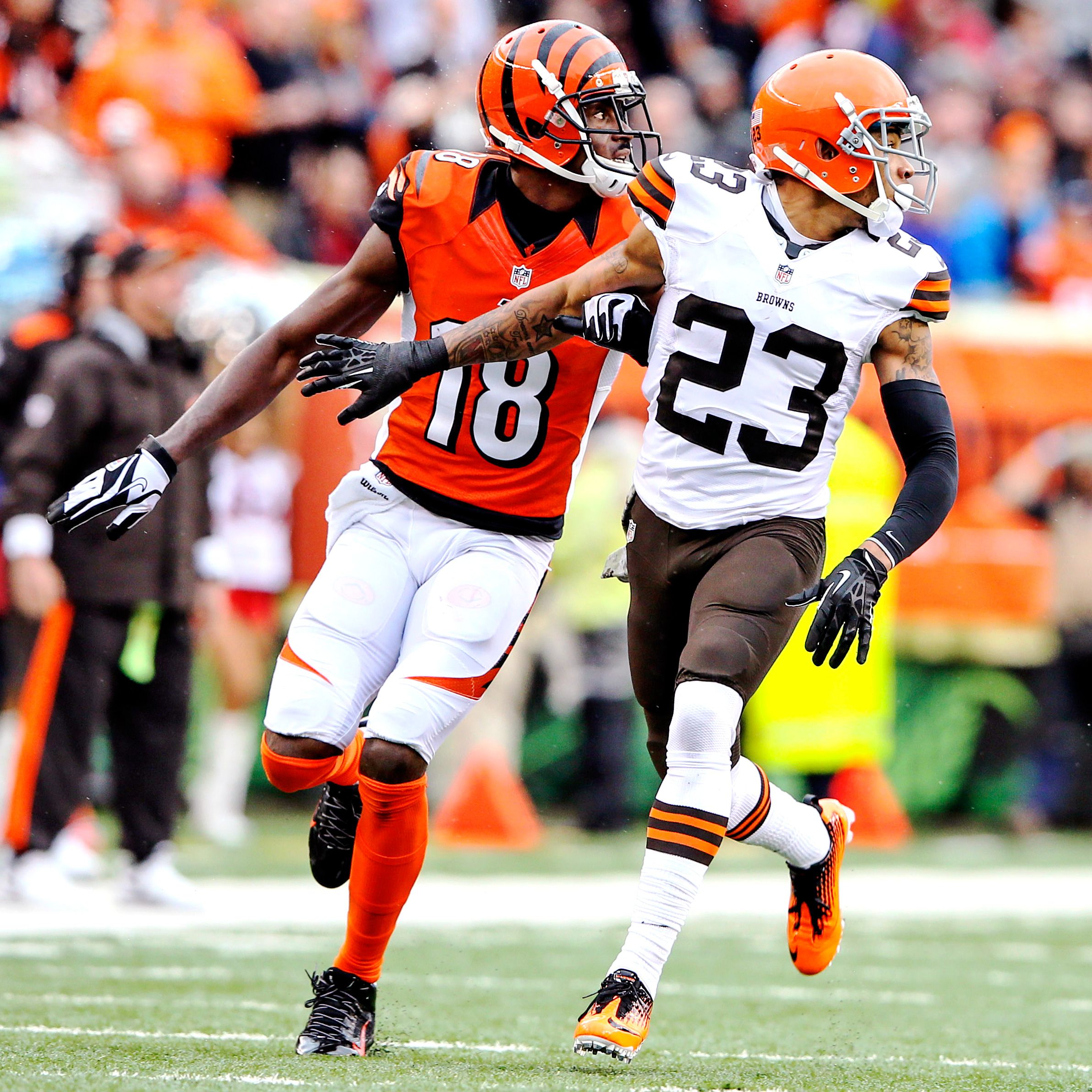 A.J. Green stymied by 'great' Joe Haden - ESPN - Cincinnati